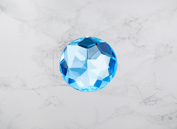 Aquamarine Gemstone Gift Box Closure