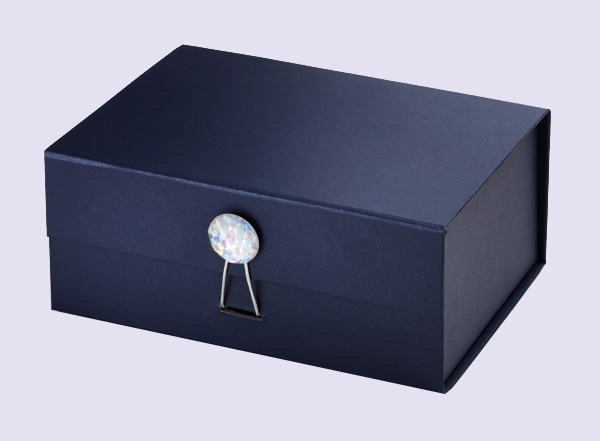 Rainbow Crystal Gemstone Gift Box Closure - Image 2