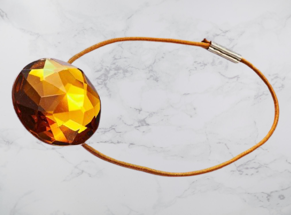 Brown Tourmaline Gemstone Gift Box Closure - Image 2