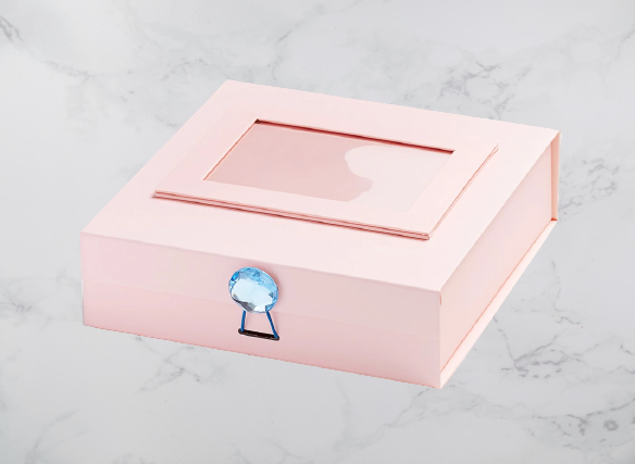 Aquamarine Gemstone Gift Box Closure - Image 4